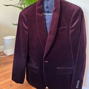 JCrew Ludlow Blazer (Crushed Velvet)